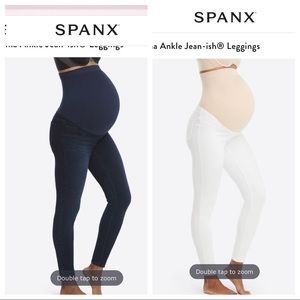 Spanx Maternity Mama Ankle Jean-ish leggings